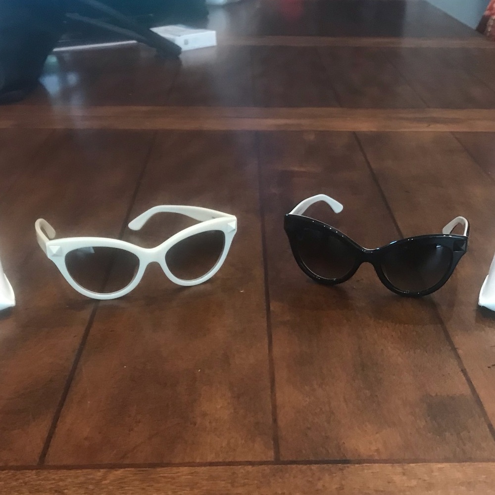 Two pairs Valentino sunglasses